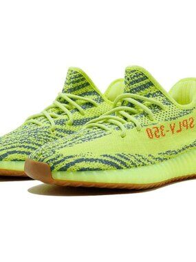 Adidas Yeezy Boost 350 V2 Semi Frozen Yellow B37572 Mens Size 10 Kanye 2017